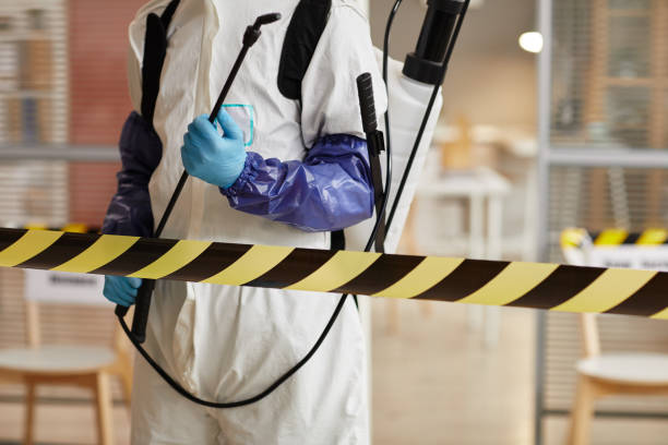 Professional Sewage Cleanup technician working in DeSoto, TX